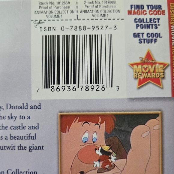 Mickey and the Beanstalk DVD Walt Disney Animation Collection - Picture 2 of 5